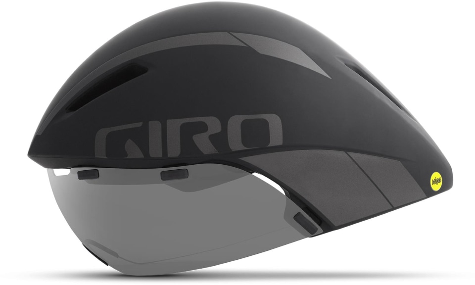 Giro  Aerohead MIPS Aero/Tri Helmet  L 59-63CM BLACK/TITANIUM