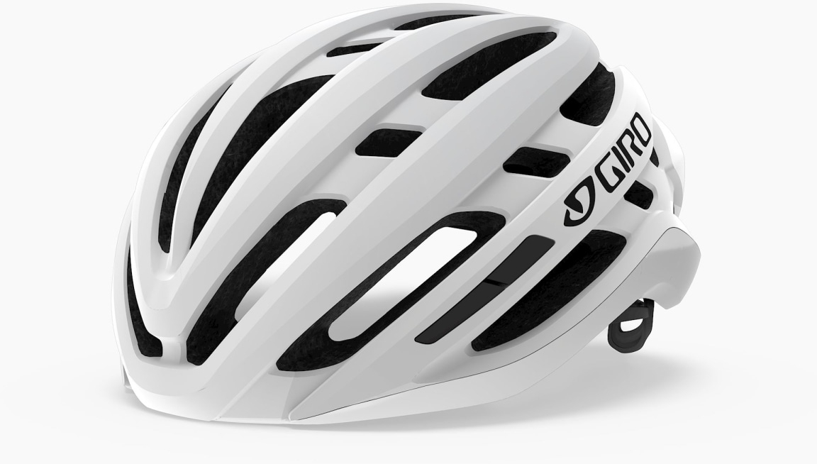 Giro  Agilis Mens Road Cycling Helmet L 59-63CM MATTE WHITE