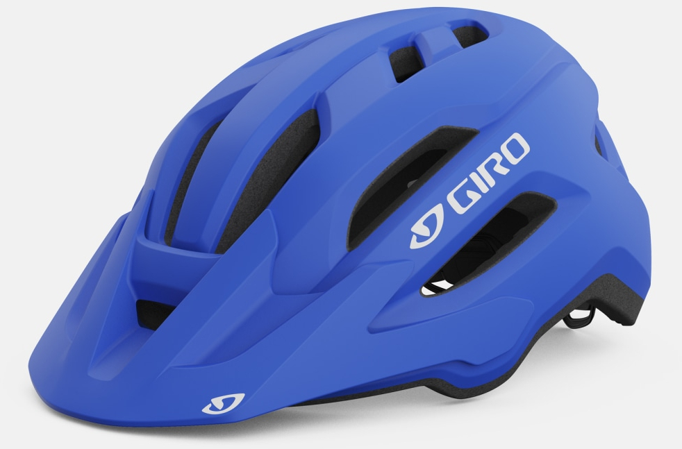 Giro  Fixture II Mens Mountain Bike Helmet UNISIZE 54-61CM MATTE TRIM BLUE