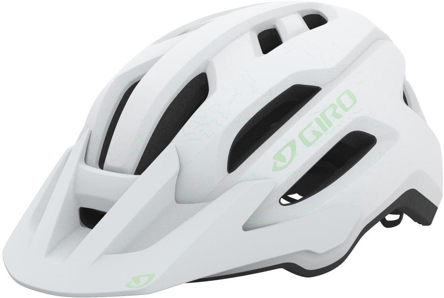 Giro  Fixture II Womens Mountain Bike Helmet UNISIZE 50-57CM MATTE WHITE/GREEN