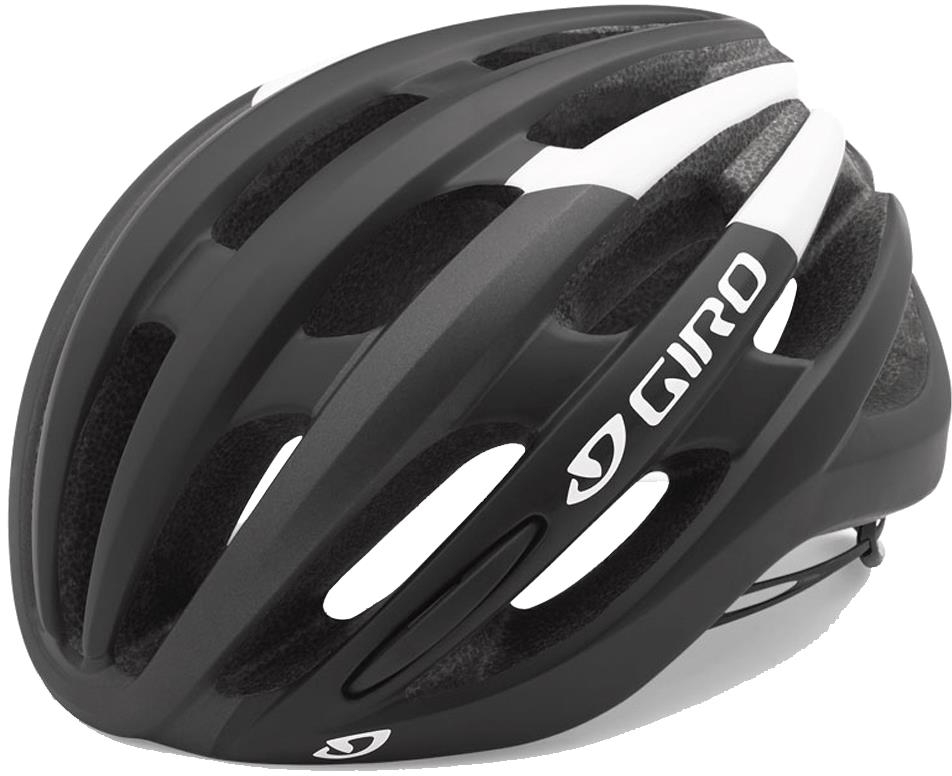 Giro  Foray Mens Road Cycling Helmet S 51-55CM BLACK/WHITE