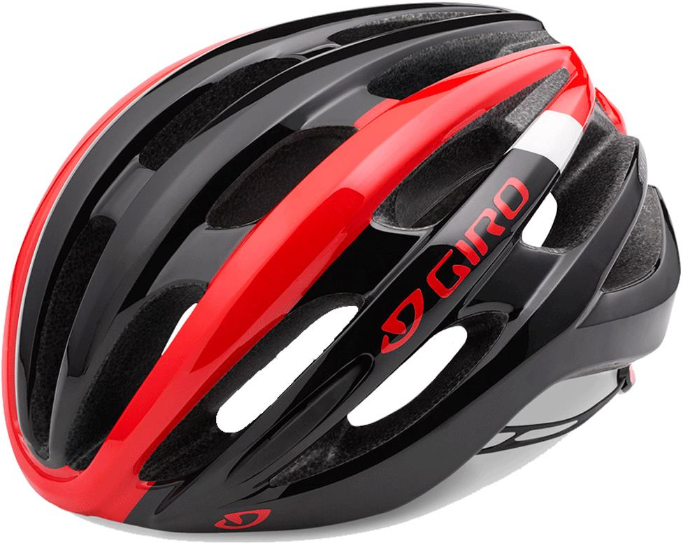 Giro  Foray Mens Road Cycling Helmet M 55-59CM BRIGHT RED/BLACK