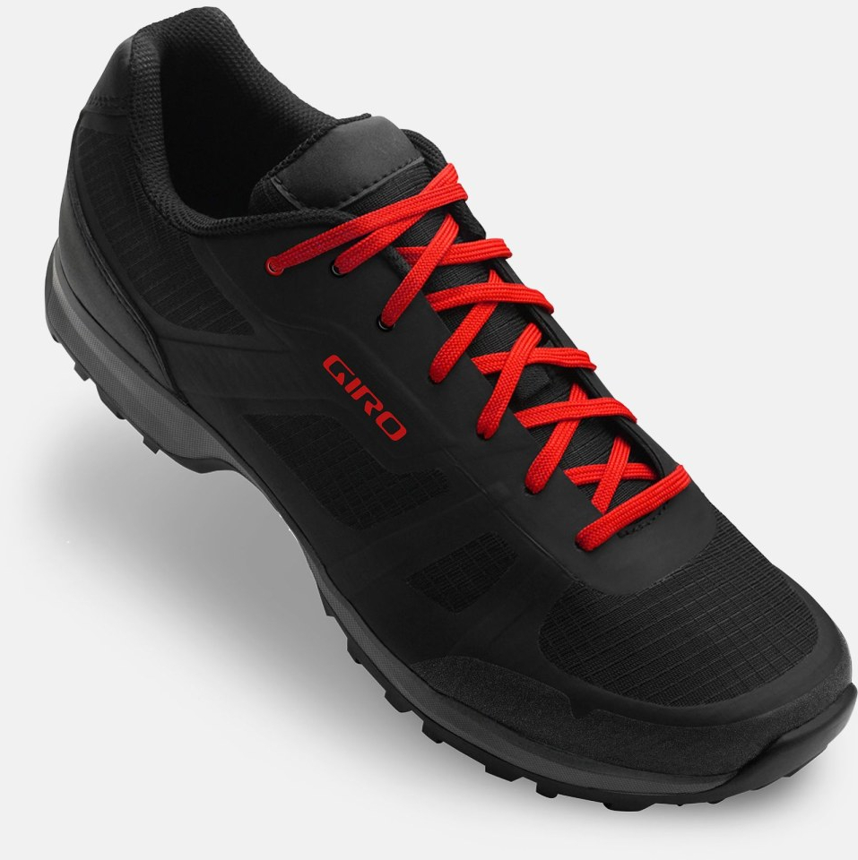 Giro  Gauge Mens Mountain Bike Shoes 40 BLACK/BRIGHT RED