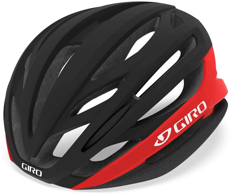 Giro  Syntax Mens Road Cycling Helmet L 59-63CM MATTE BLACK/BRIGHT R