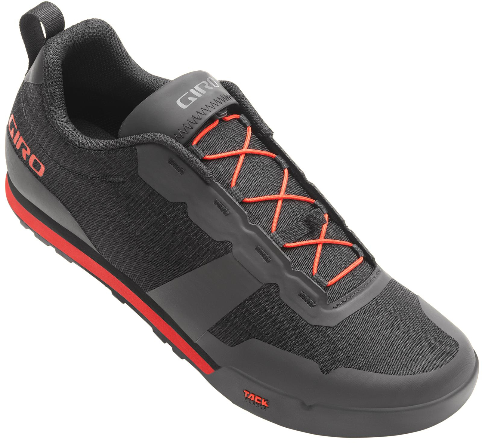 Giro  Tracker Fastlace Mens Mountain Bike Shoes 47 BLACK / BRIGHT RED
