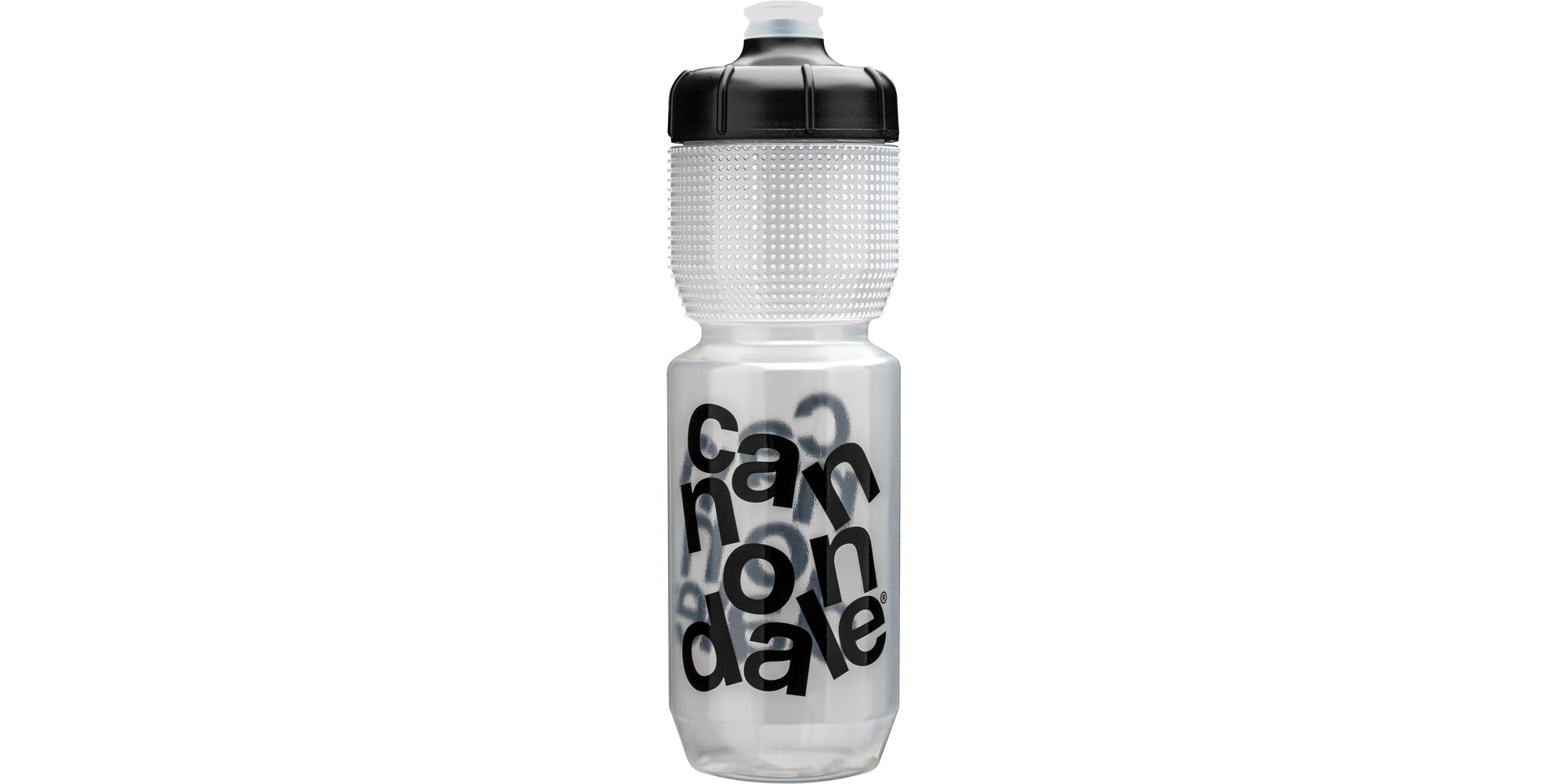 Cannondale  Gripper Stacked Water Bottle 750ml - Clear