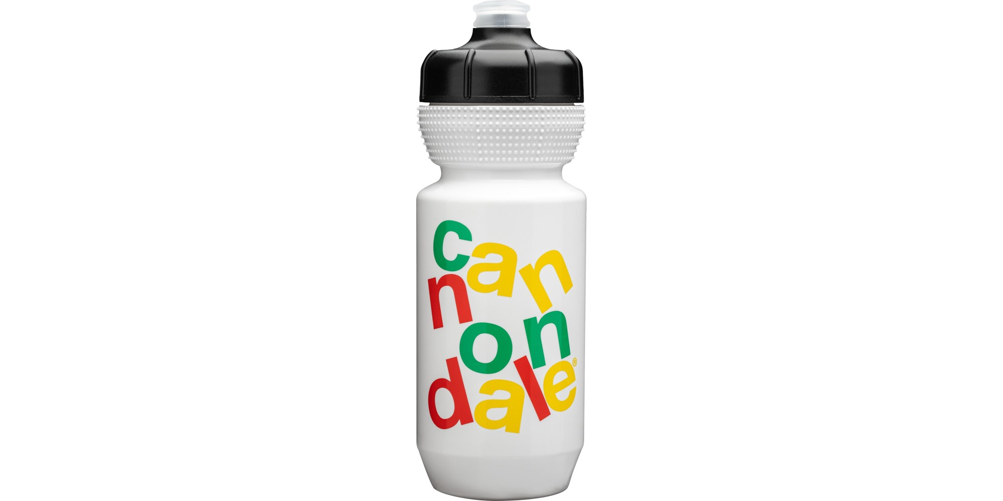 Cannondale  Gripper Stacked Water Bottle 600ml - White