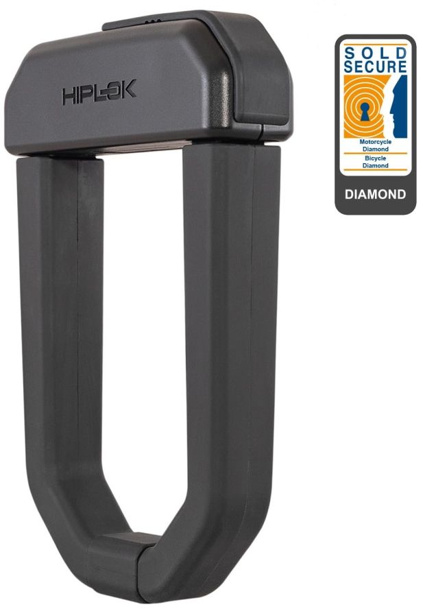 Hiplok  D1000 Anti-Angle Grinder D-Lock - Diamond Sold Secure HIPLOK D BLACK