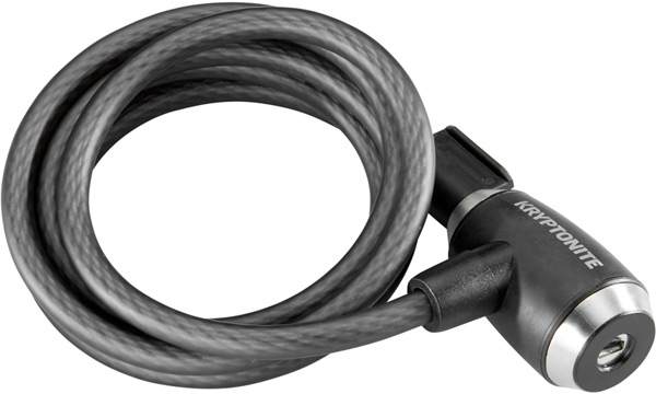Kryptonite  Kryptoflex 1018 Key Cable (10 mm X 180 cm) 180 CM Black