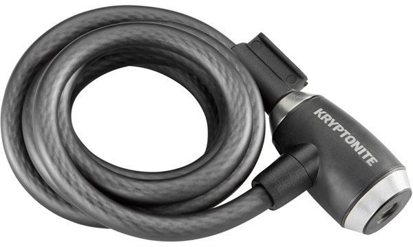 Kryptonite  Kryptoflex 1218 Key Cable (12 mm X 180 cm) 180 CM Black