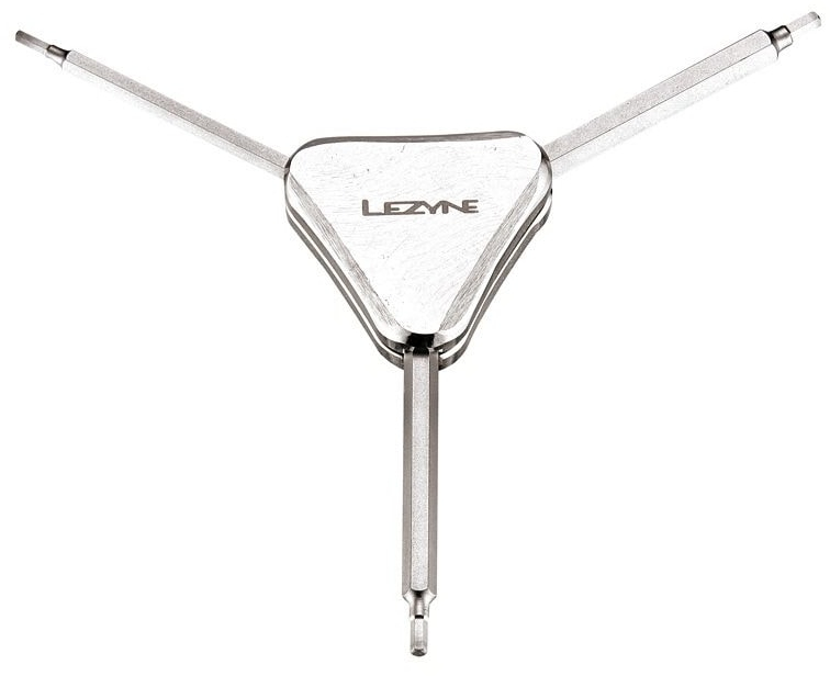 Lezyne  3 Way Hex Wrench - 2/2.5/3mm 2 | 2.5 | 3MM Silver