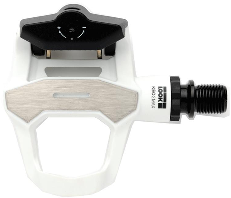 Look  Keo 2 Max Pedals With Keo Grip Cleat  White