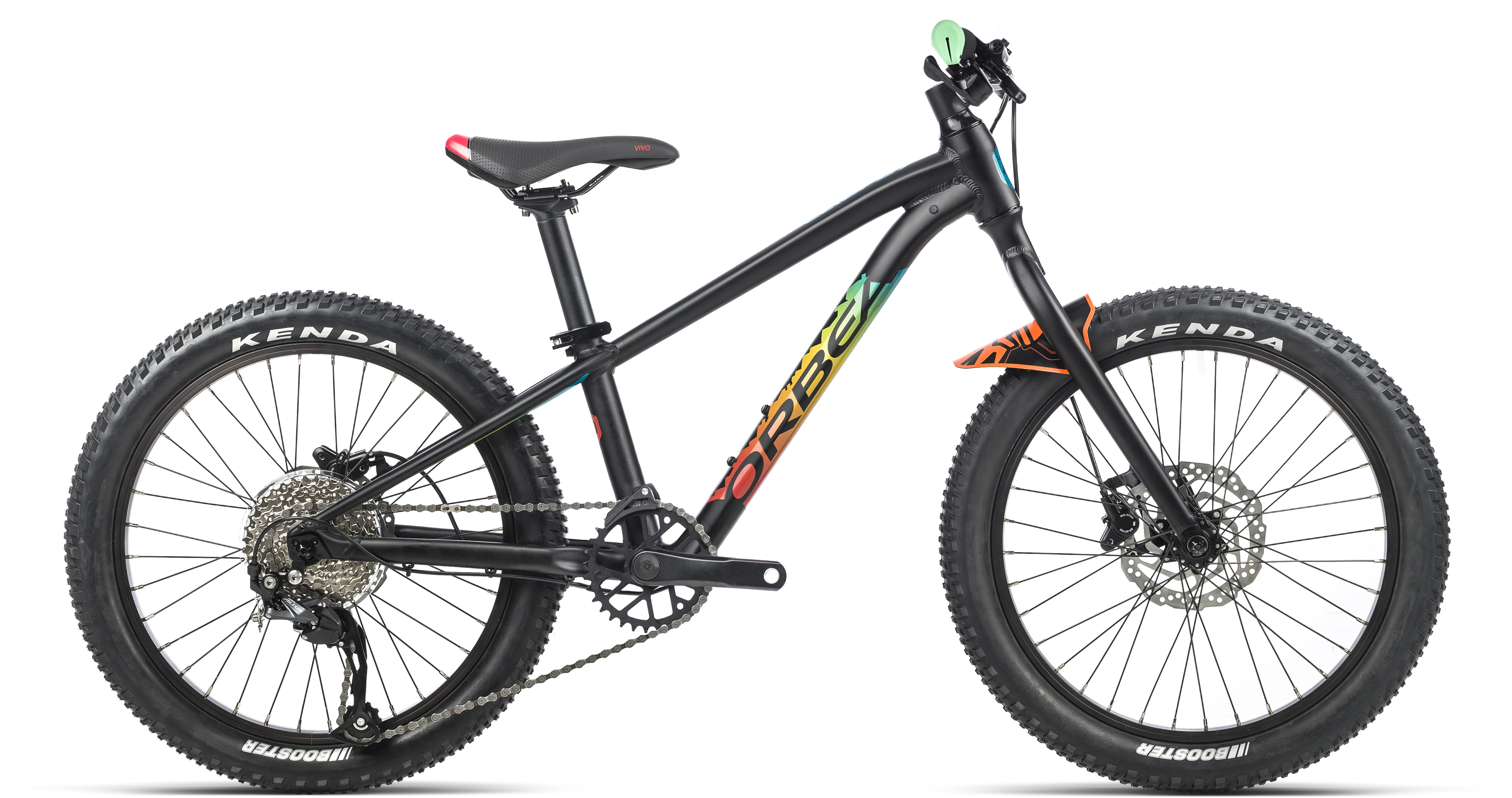Orbea 2023  Laufey 20 H30 Kids Mountain Bike 20 Black Rainbow