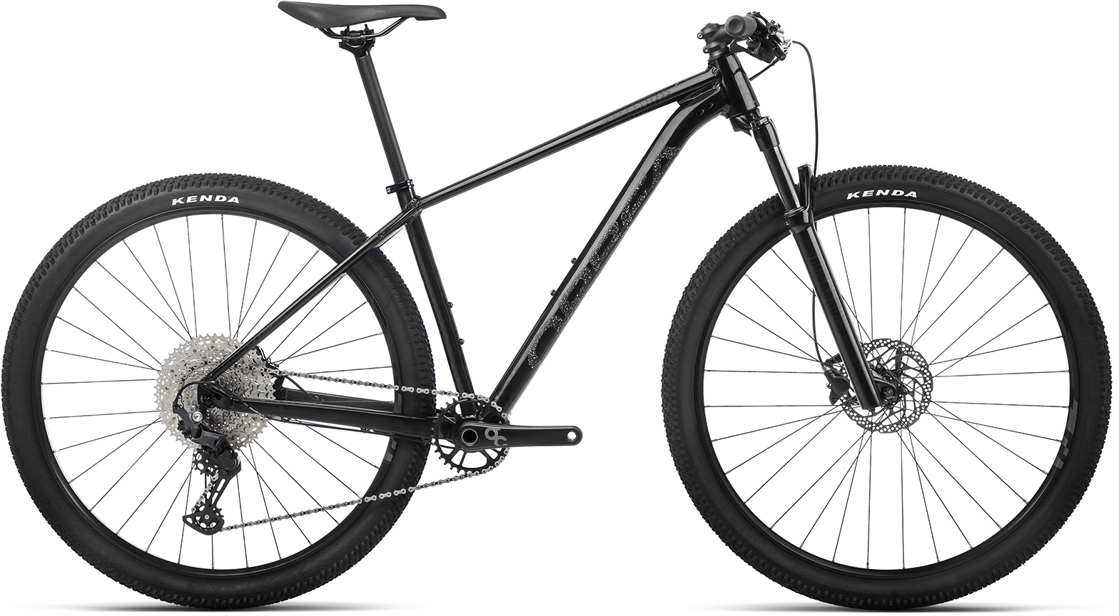 Orbea 2022  Onna 10 Hardtail Mountain Bike L Black (Gloss) - Silver (Matte)