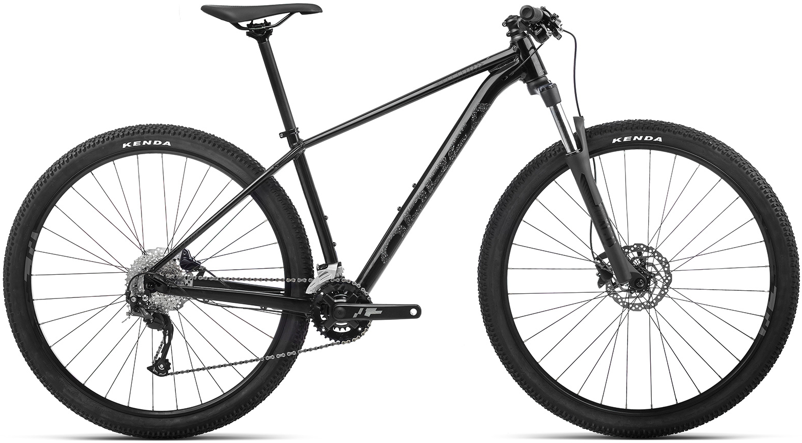 Orbea 2022  Onna 40 29 Hardtail Mountain Bike M Black (Gloss) - Silver (Matte)