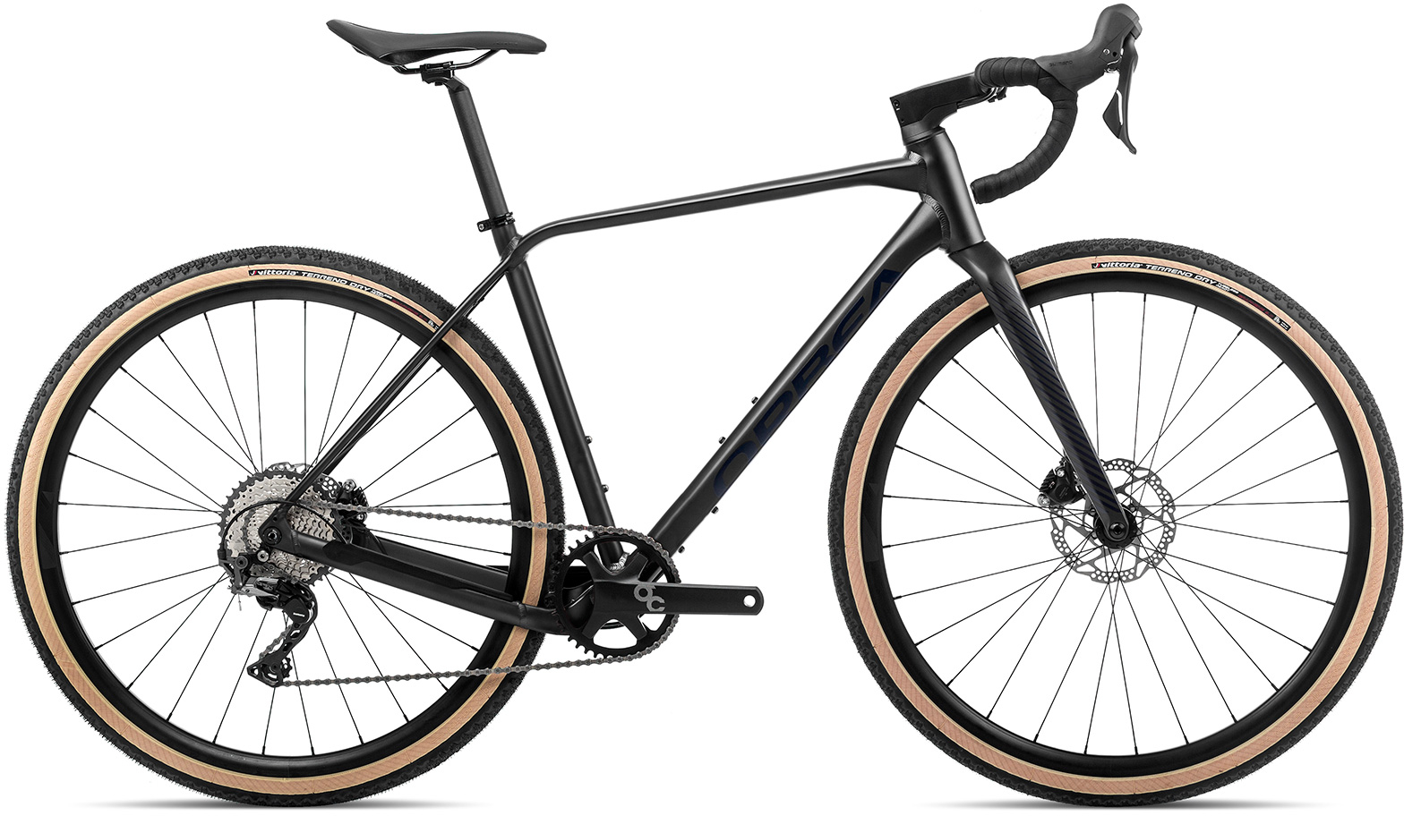 Orbea 2022  Terra H30 1X Gravel Bike XL Black-Orange (Matte-Gloss)