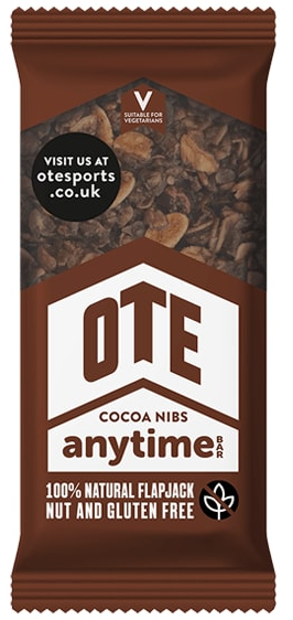 OTE  Anytime Bar Coconut Choc Chip 62G Brown