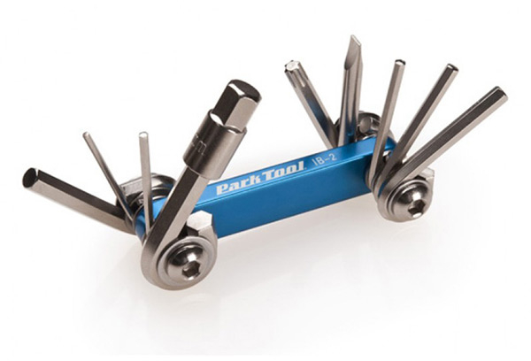 Park Tool  IB-2 - I-Beam Mini Fold Up Multi Tool ONE SIZE Blue