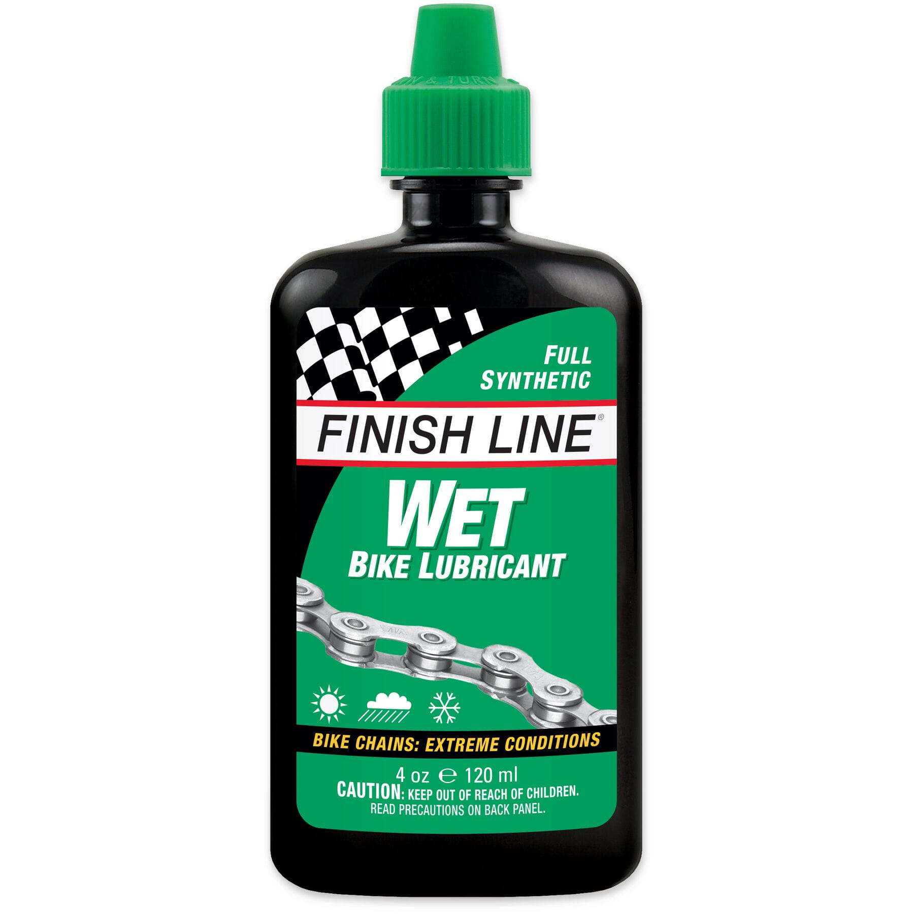 Finish Line  Wet Chain Lube (Cross Country) - 4 oz / 120 ml