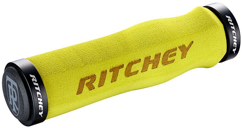 Ritchey  WCS TrueGrip Neoprene Locking Handlebar Grips 130MM YELLOW