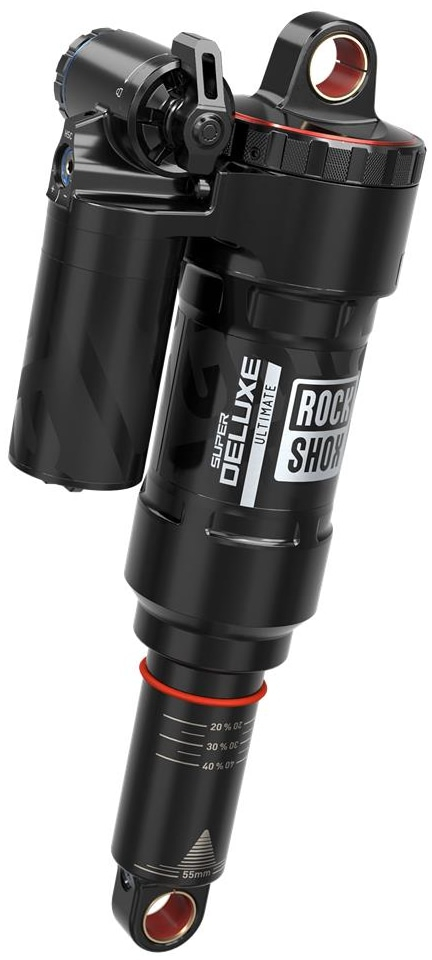 RockShox  Super Deluxe Ultimate Coil RC2T Linear Air Standard Rear Shock 230X60 BLACK