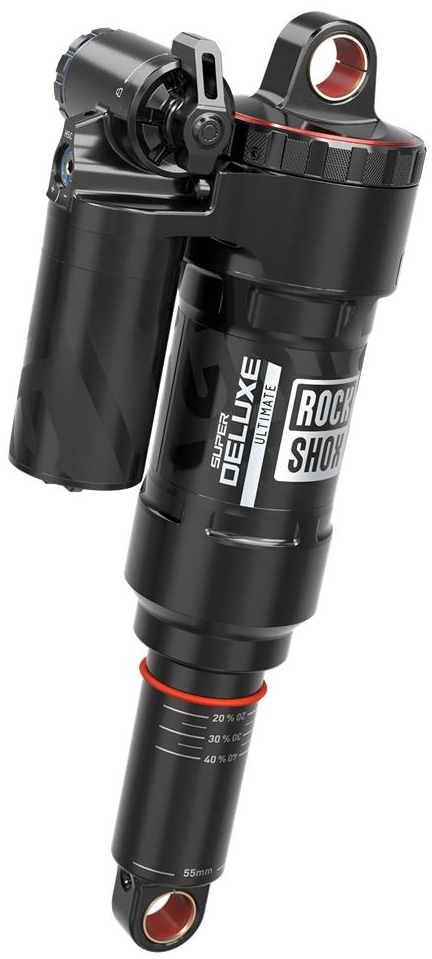 RockShox  Super Deluxe RC2T Linear Air Trunnion Standard Rear Shock 205X60(TR) BLACK