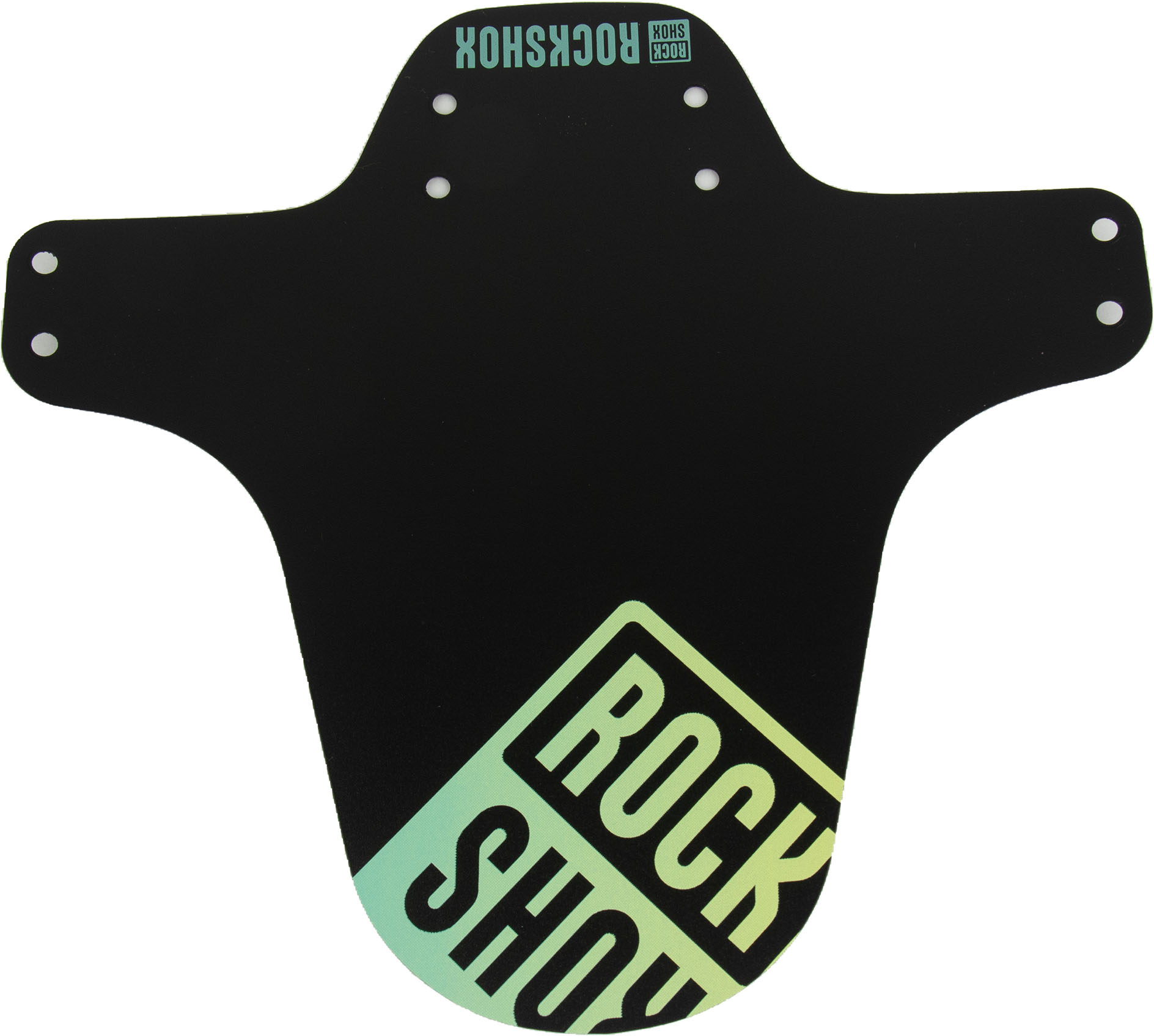 RockShox  Universal MTN Front Mudguard UNIVERSAL TEAL/YELLOW FADE PRI