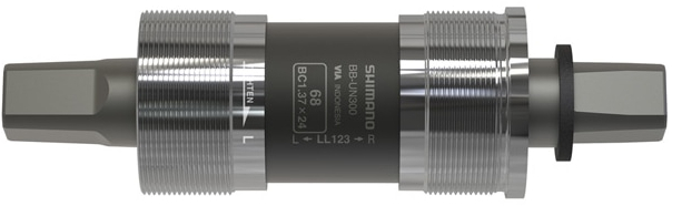 Shimano  BBUN300 Bottom Bracket British Thread  73 - 122.5 mm (LL123) Silver