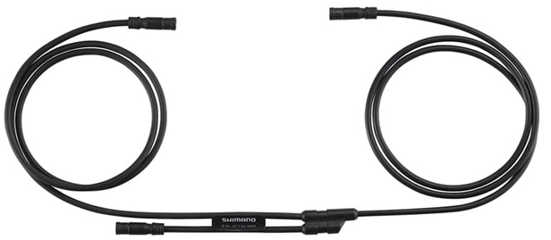 Shimano  E-tube EWJC130 Y-split Cable 3 Connectors 550 MM / 50 MM / 550 MM Black