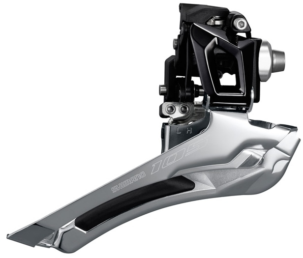 Shimano  105 FD-R7000 11-speed Toggle Front Derailleur Double  11-SPEED 28.6 / 31.8 MM DOUBLE Black