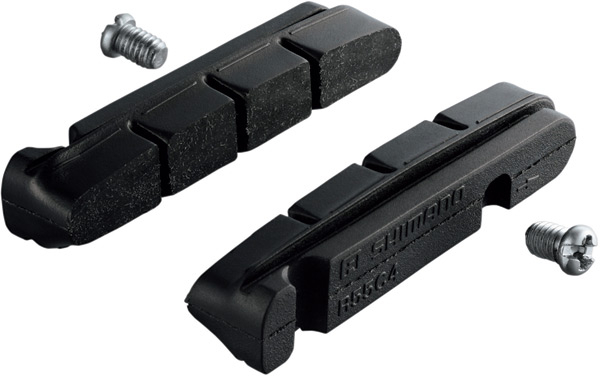Shimano  BR-7900 replacement brake pad cartridges - 2 pairs PAIR Black