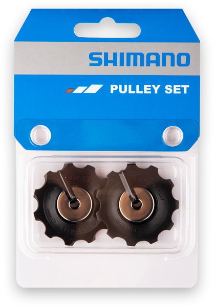 Shimano  Universal Tension and Guide Pulley Set ONE SIZE Black / Silver