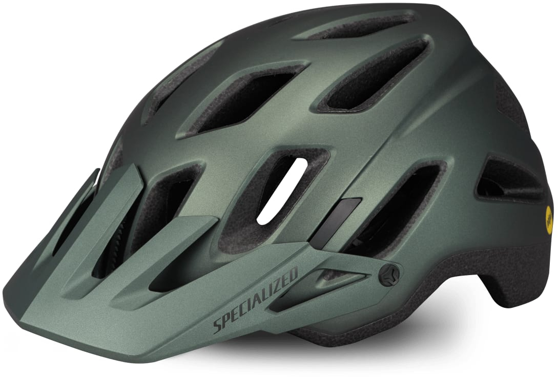 Specialized  Ambush Comp Mountain Bike Helmet S Satin Oak Green Metallic