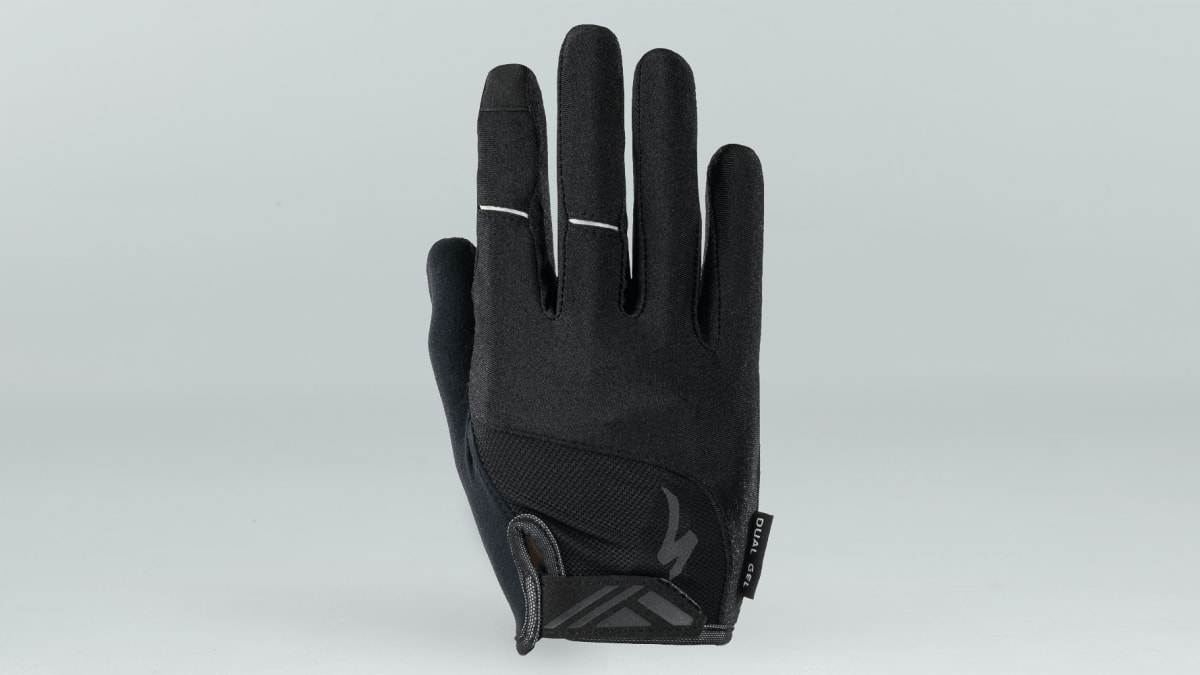 Specialized  Body Geometry Dual-Gel Long Finger Gloves M Black