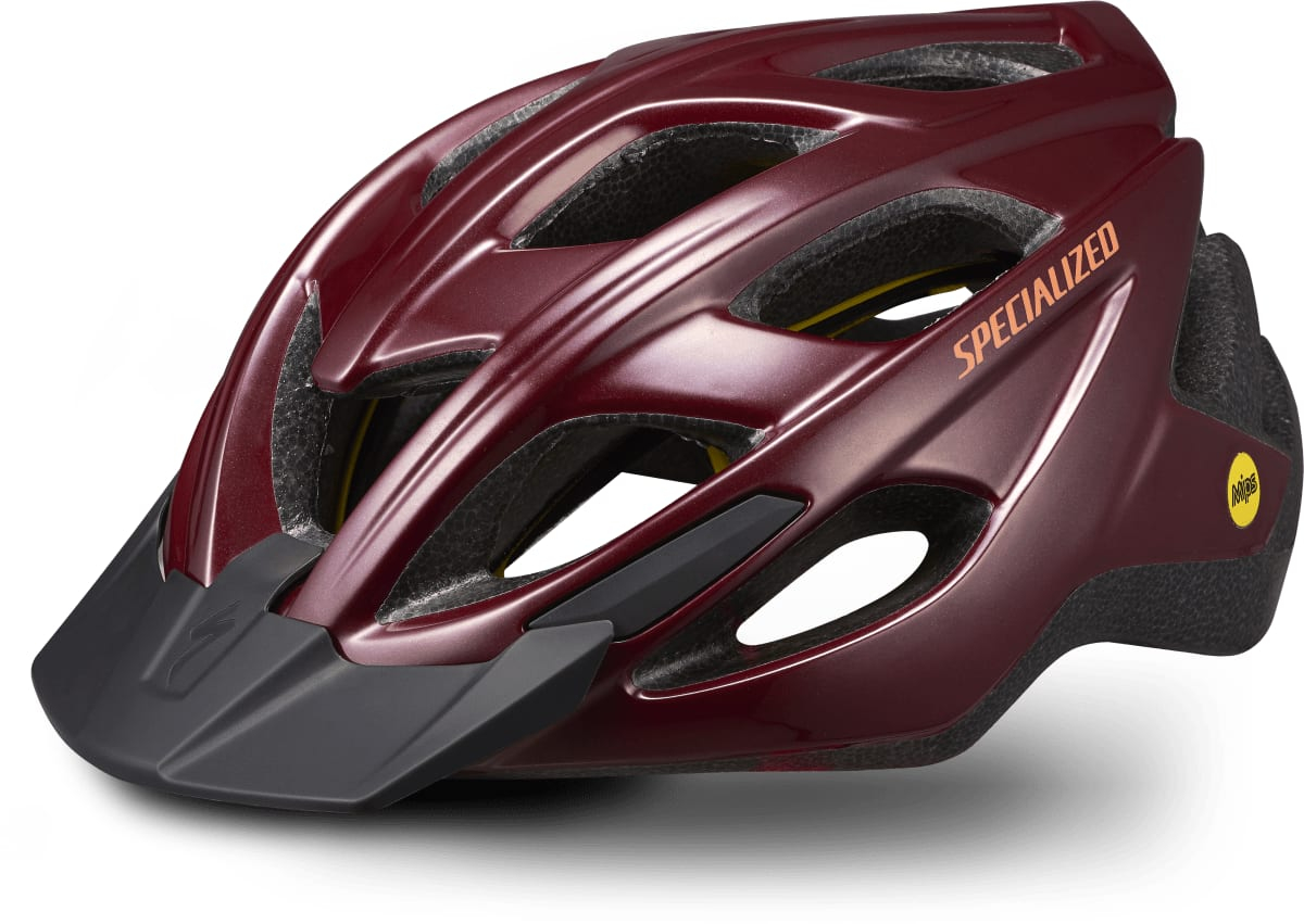 Cycles UK Specialized  Chamonix MIPS Helmet M/L Gloss Maroon