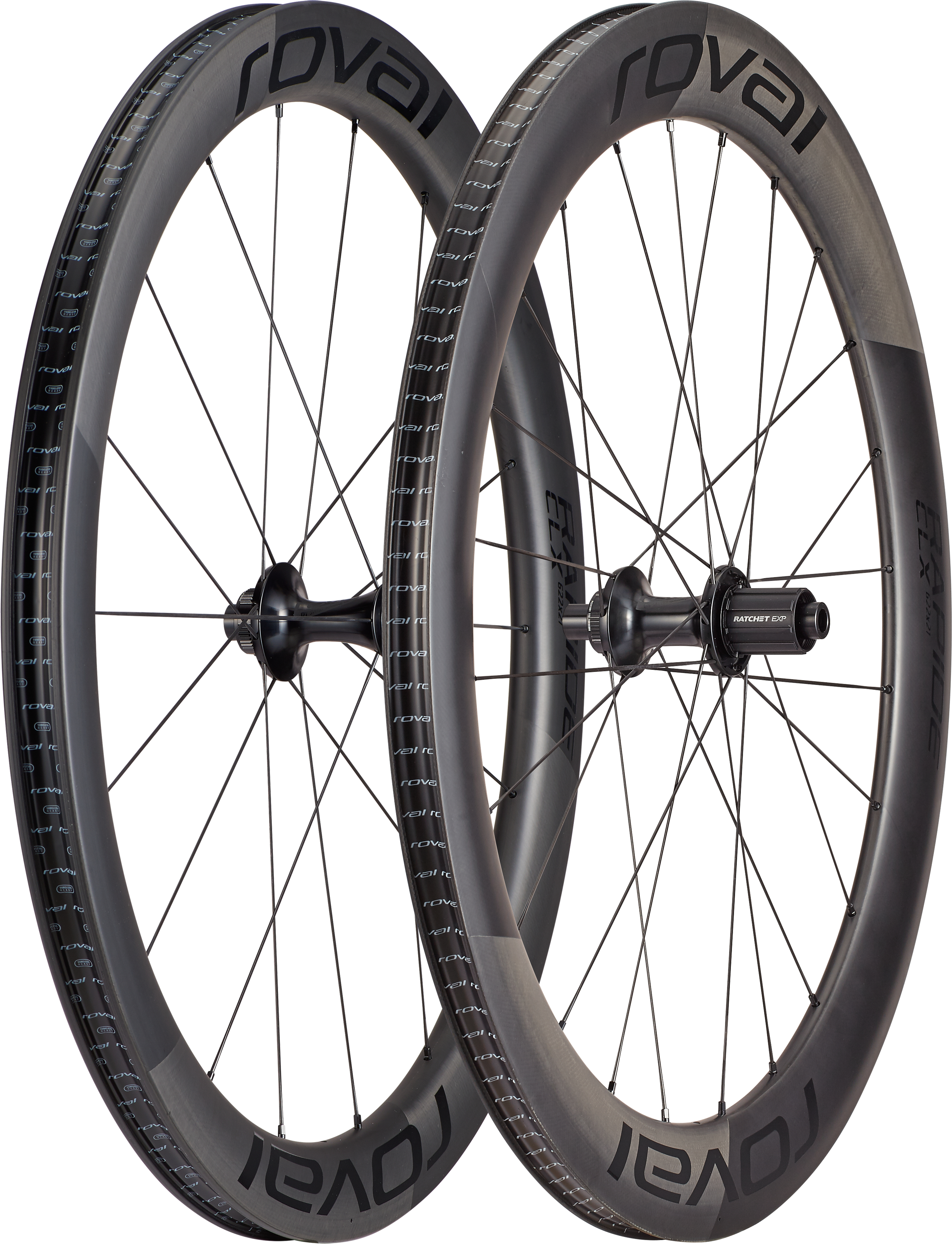 Cycles UK Specialized  Roval Rapide CLX II Wheelset 700C Front Satin Carbon/Gloss Black