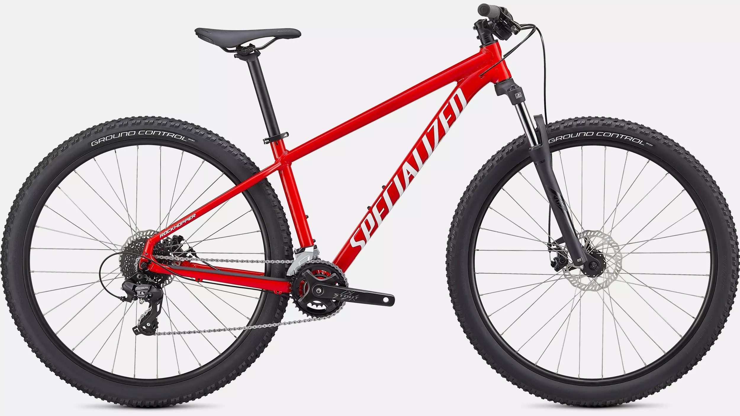 Specialized 2022  Rockhopper 27.5 Mountain Bike M GLOSS FLO RED / WHITE