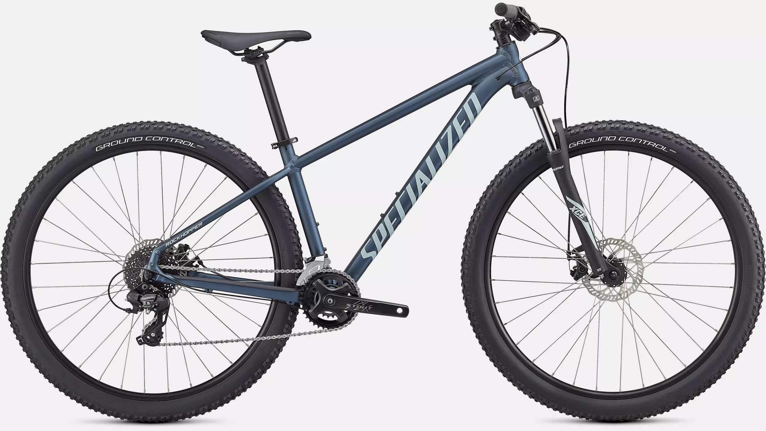 Specialized 2022  Rockhopper 27.5 Mountain Bike XS SATIN CAST BLUE METALLIC / ICE BLUE