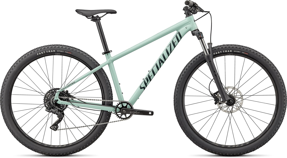 Specialized Rockhopper Comp 29 Hardtail Moutnain Bike 2022 Gloss CA White Sage/Satin Forest Green