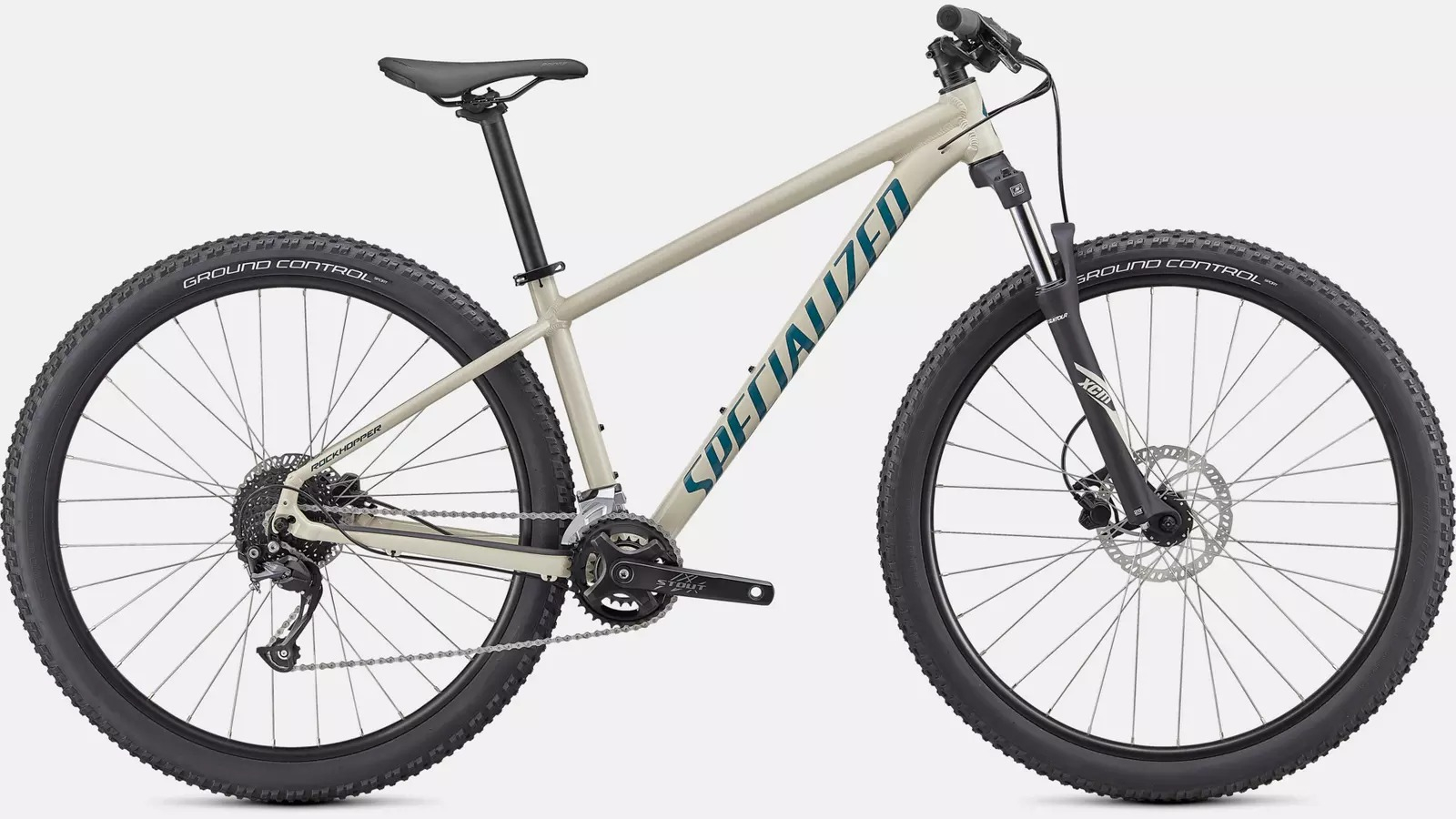 Specialized 2022  Rockhopper Sport 29 Mountain Bike XL GLOSS WHITE MOUNTAINS / DUSTY TURQUOISE