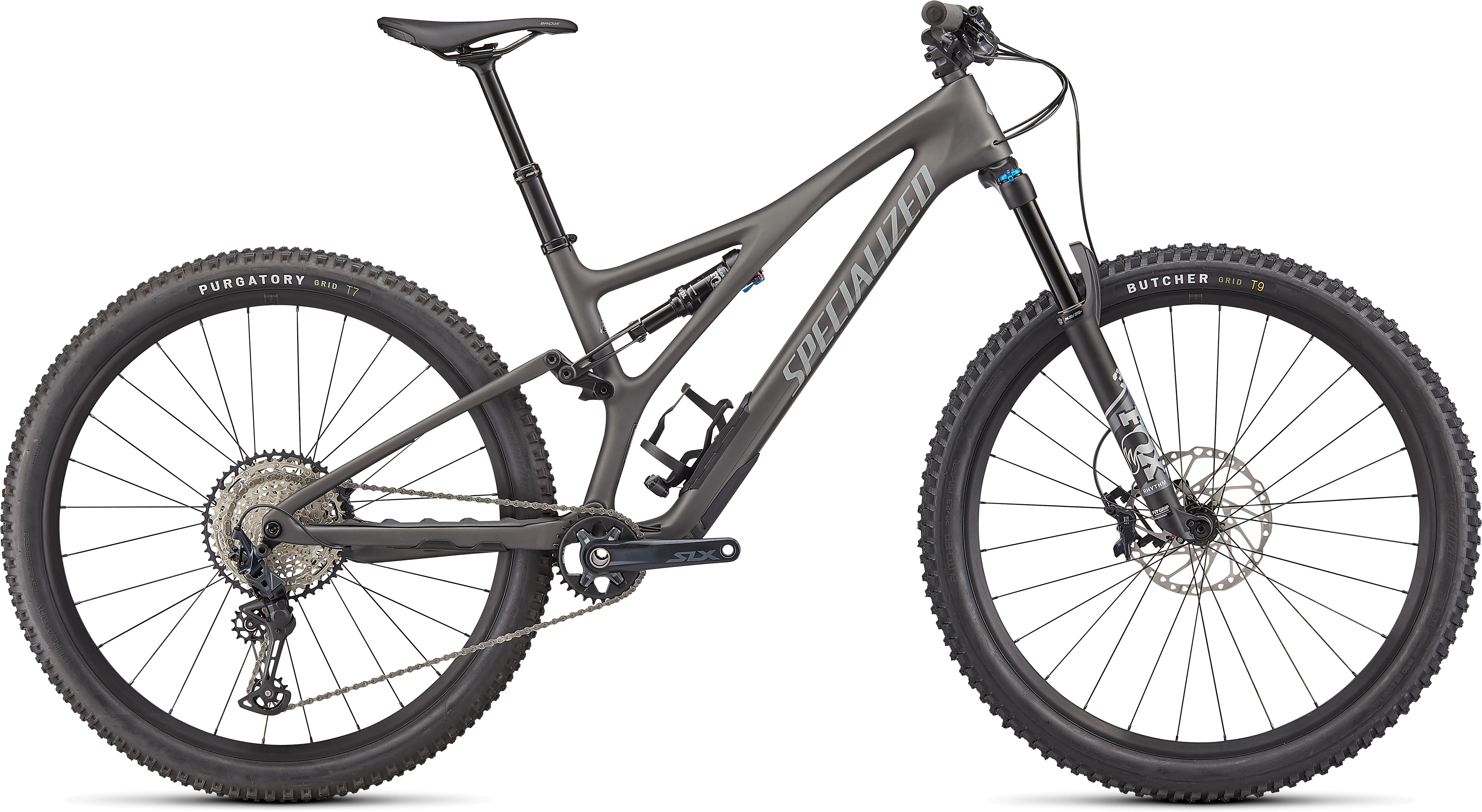 Specialized 2022  Stumpjumper Comp full suspension Mountain Bike S4 SATIN SMOKE / COOL GREY / CARBON