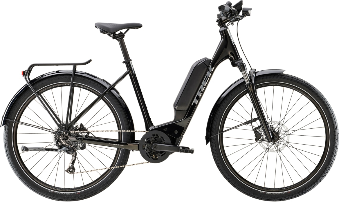 Trek 2023  Allant+ 5 Lowstep 545Wh Hybrid Electric Bike XL - 27.5 WHEEL TREK BLACK