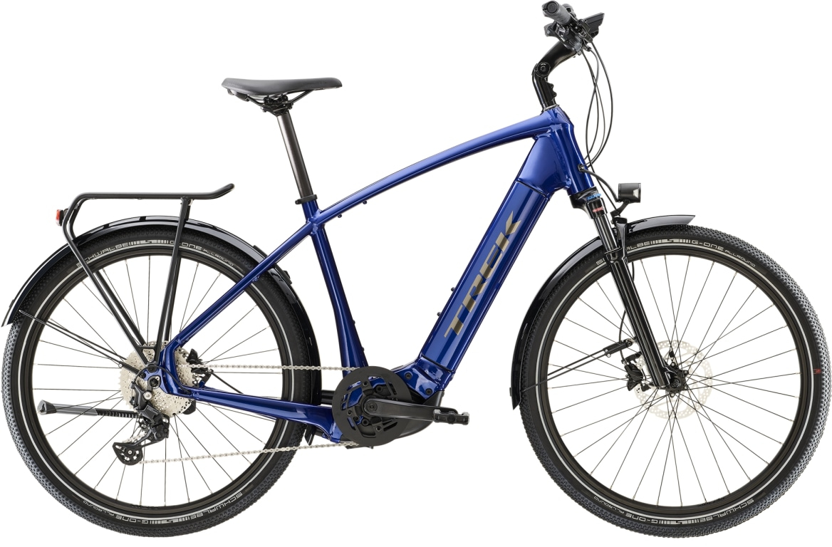 Trek 2023  Allant+ 7 625Wh Hybrid Electric Bike L - 27.5 WHEEL HEX BLUE