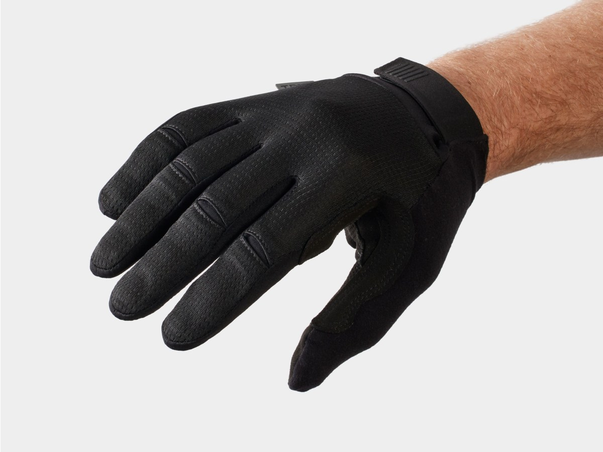 Trek  Circuit Full-Finger Twin Gel Unisex Cycling Gloves 2X BLACK