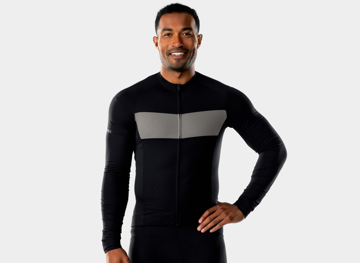 Trek  Circuit LTD Long Sleeve Men’s Cycling Jersey XS BLACK