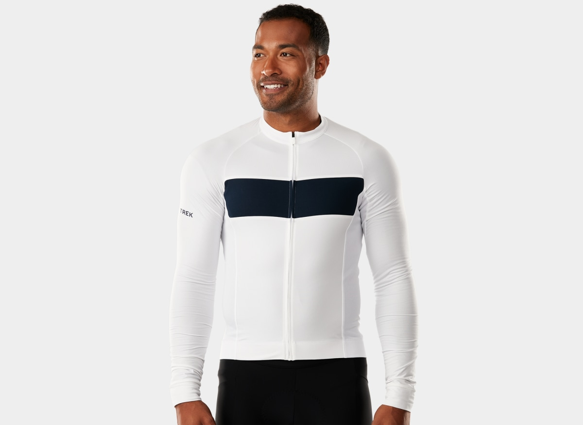 Trek  Circuit LTD Long Sleeve Men’s Cycling Jersey XL WHITE