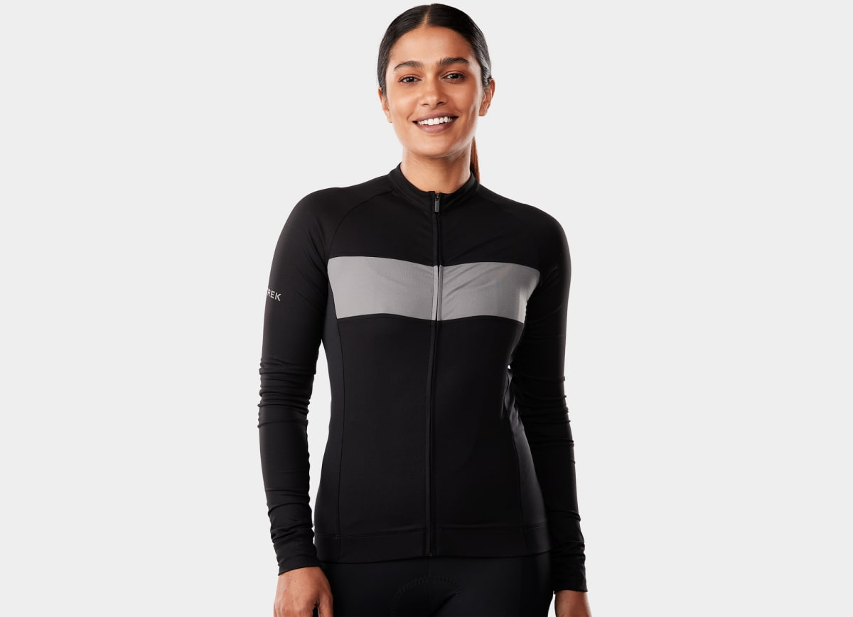 Trek  Circuit Women’s LTD Long Sleeve Cycling Jersey M BLACK