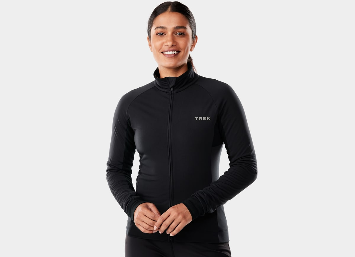 Trek  Circuit Women’s Thermal Long Sleeve Cycling Jersey XL BLACK
