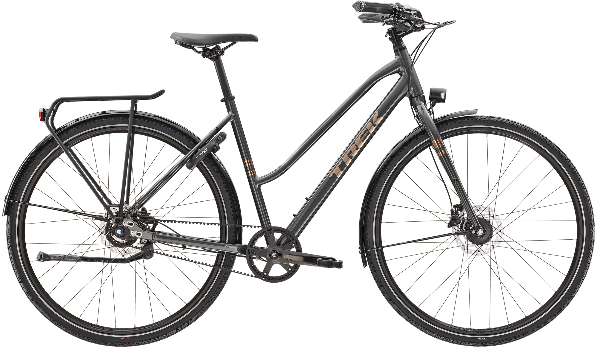 Trek 2023 District 4 Equipped Stagger in Lithium Grey L LITHIUM GREY