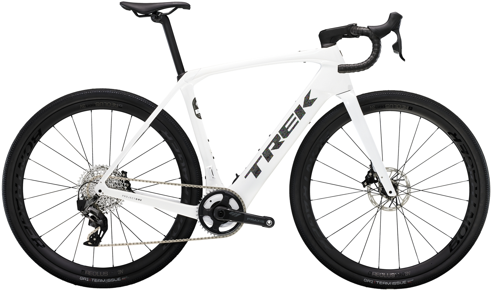 Trek 2023  Domane+ SLR 6 eTap Electric Road Bike 60 CRYSTAL WHITE